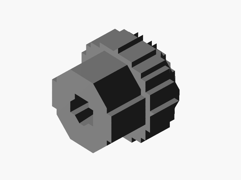 battle sight nut66561.stl